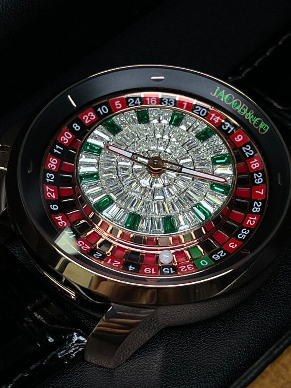 Jacob & Co. Casino Tourbillon Rose Gold Baguette