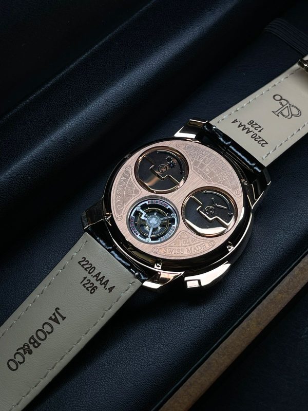 Jacob & Co. Casino Tourbillon Rose Gold Baguette