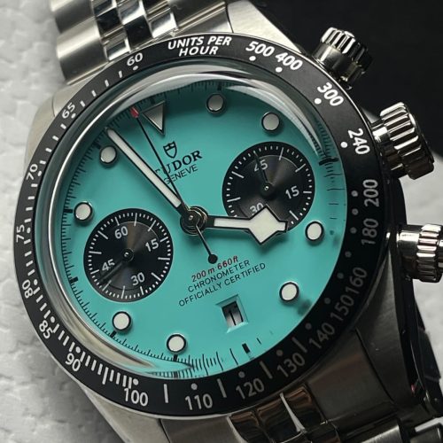 Tudor Black Bay Chrono Flamingo Blue swiss grade