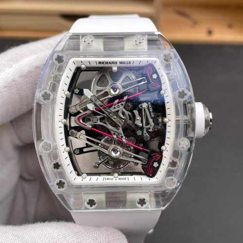Richard Mille RM 38-02 Tourbillon Bubba Watson watch with a white Swiss Grade
