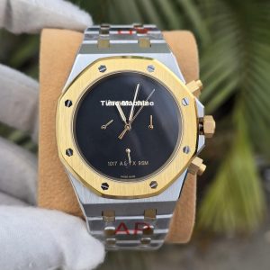 Audemars Piguet Royal Oak Selfwinding Chronograph 1017 ALYX 9SM  yellow gold and steel. Euro Grade