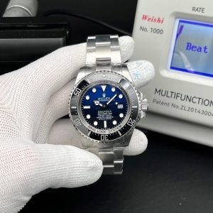 Rolex Sea-Dweller Deepsea "James Cameron" watch with a D-blue gradient dial and Oystersteel case and bracelet. swiss 1:1 grade