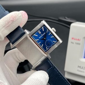 Jaeger-LeCoultre Reverso Tribute Duoface small seconds watch with a reversible stainless steel case Swiss Grade
