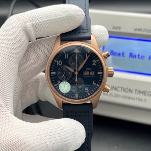 IWC Pilot's Watch Chronograph 41, reference IW388109, in a 41mm bronze case with a blue dial swiss 1:1 grade