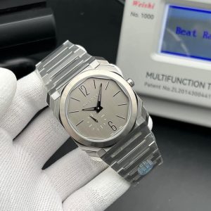 Bvlgari Octo Finissimo automatic watch, specifically model 102713, which is renowned for its ultra-thin design and octagonal titanium case Swiss 1:1 Grade
