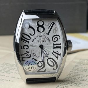 Franck Muller Cintrée Curvex  White Dial Crazy Hours  Master grade