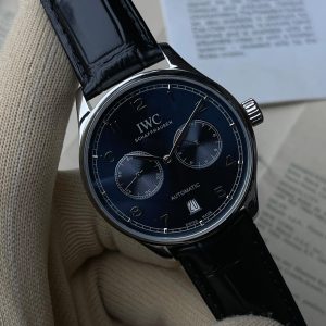 IWC Portugieser with a deep blue dial Master grade