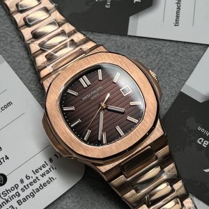 Patek Philippe Nautilus  rose gold Master Grade