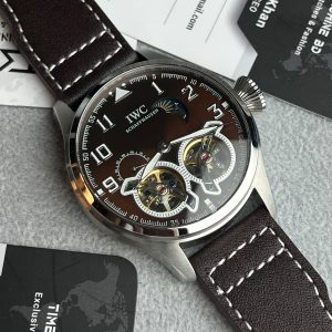 IWC Big Pilot's Watch brown dial and brown leather strap Master Grade