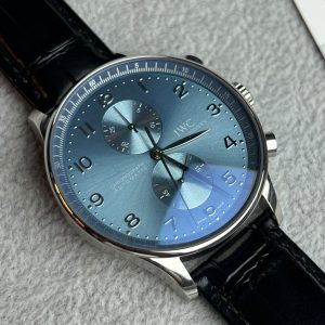 IWC Portugieser Chronograph with Horizon Blue" dial  master grade