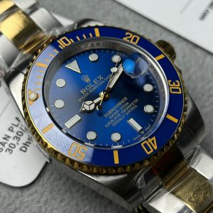 Rolex Submariner Date "Bluesy" two-tone  royal blue dial  Euro Grade
